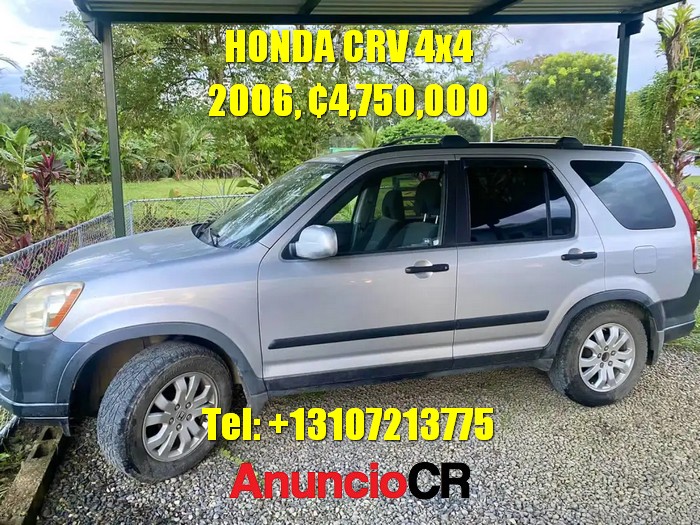 Honda CR-V 2006 4×4 Automática en Venta